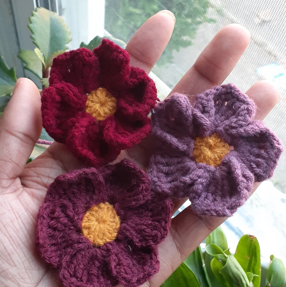 Beautiful crochet flower